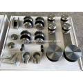 Sistema deslizante de hardware de la puerta de vidrio de satén